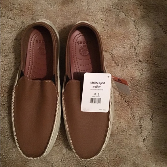 crocs tideline sport leather